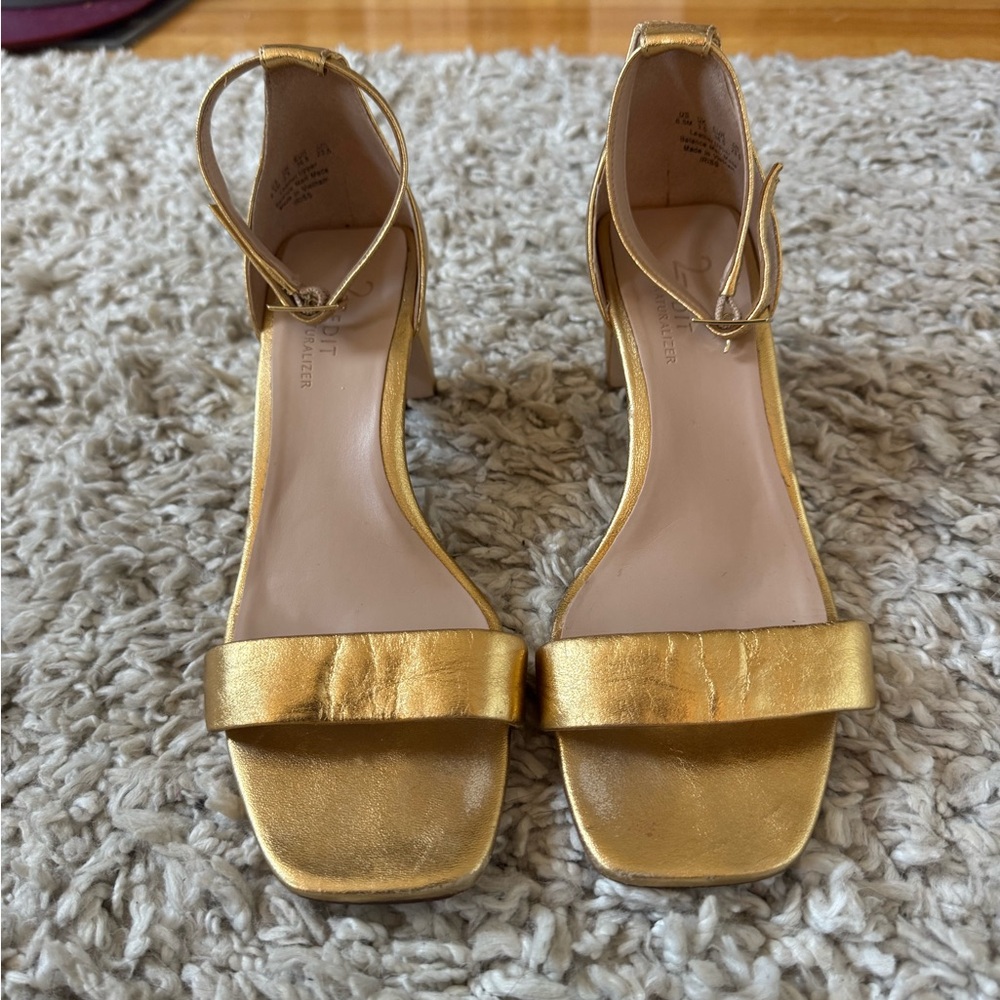 27 EDIT Naturalizer Iriss Gold Women's Sandals